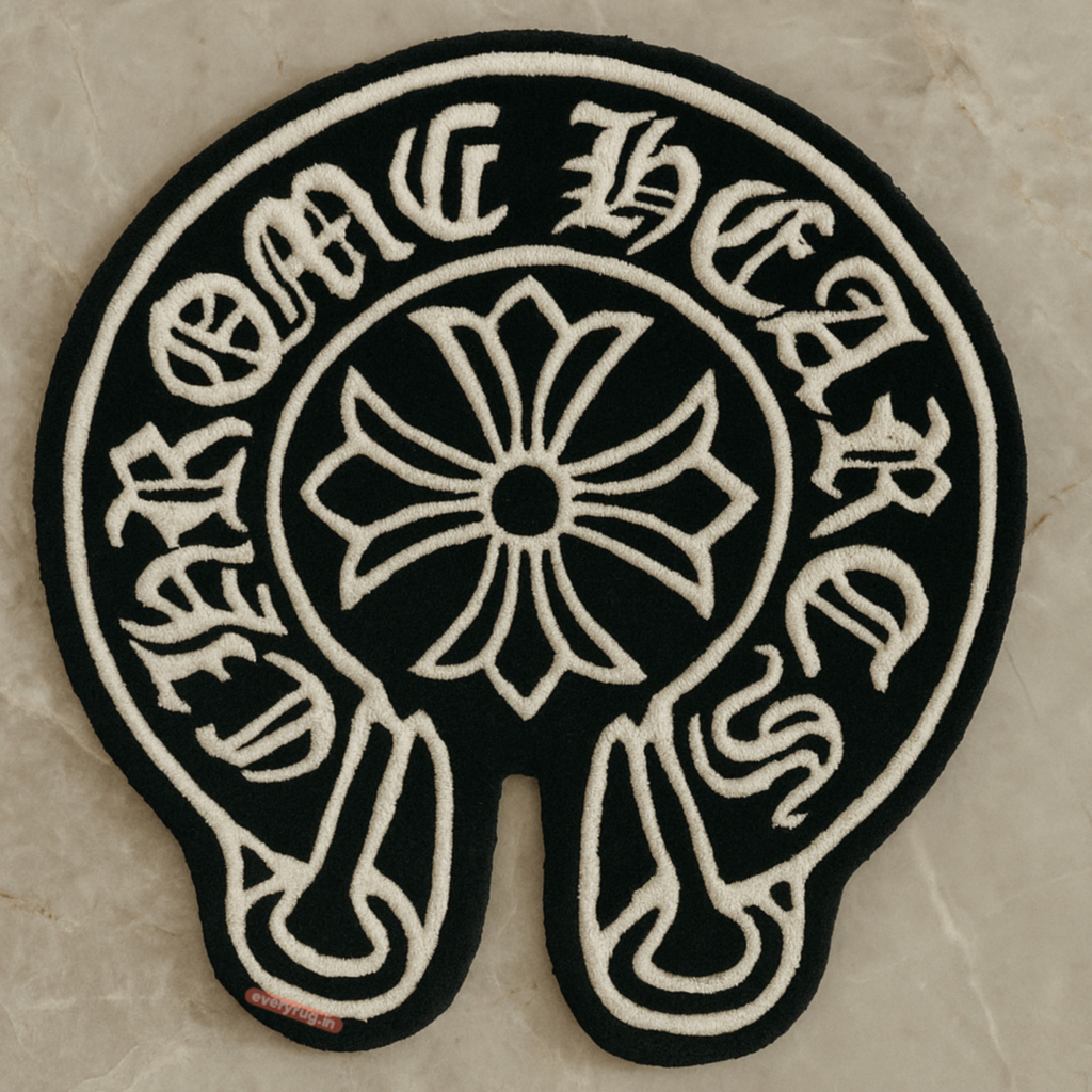 Chrome Heart Tapete Handtufted Rug get 60% Off