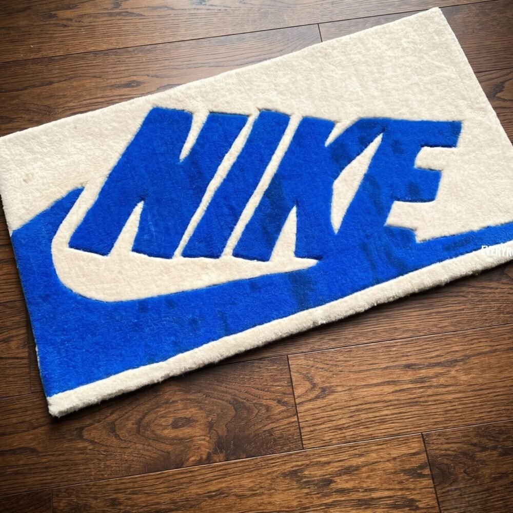 Nike Logo Handtufted Rug